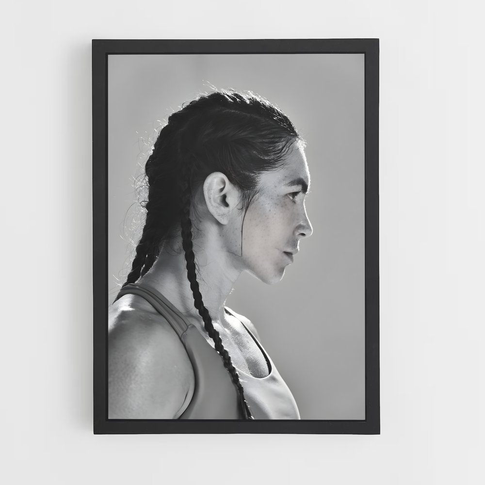 Poster Ponytail Power – affiche Muay Thai (vue 2)